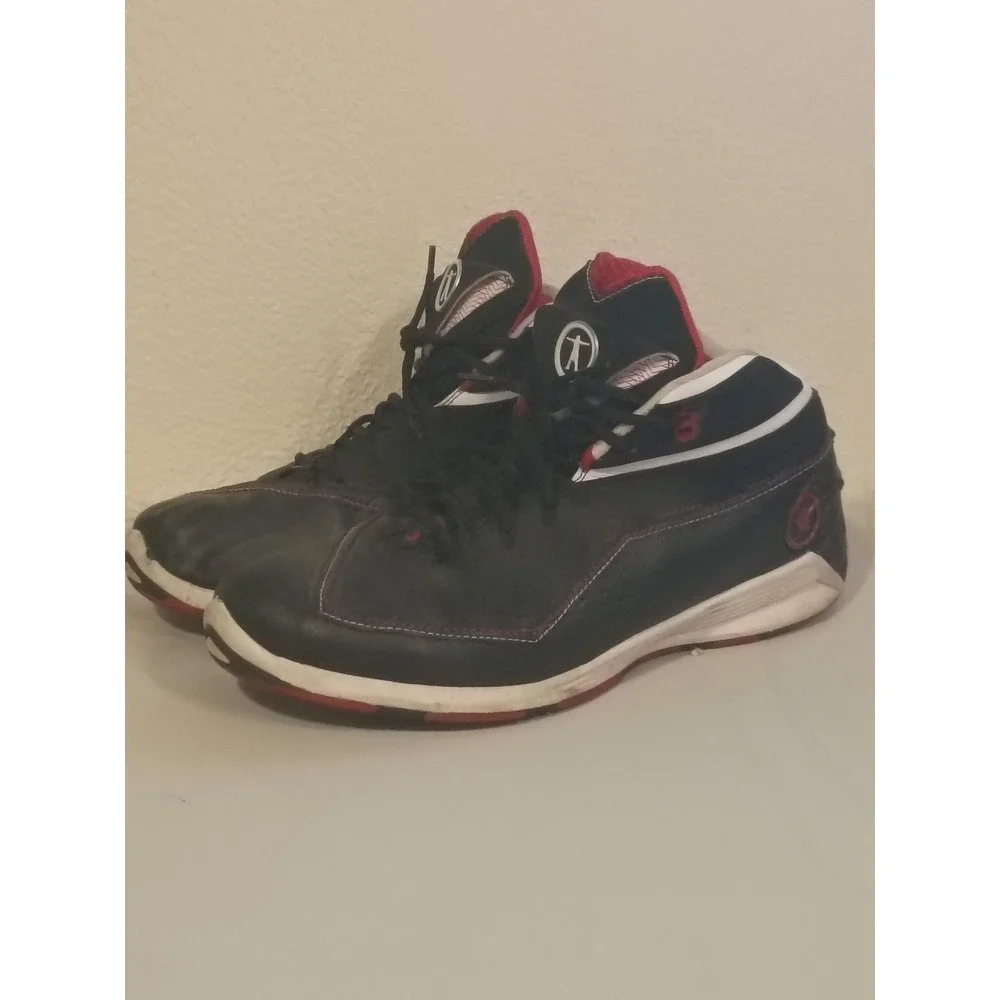 Converse Wade 4 Mens Basketball Shoes Black Red‎ White 101774 Mid Top Sneakers - Picture 5 of 8